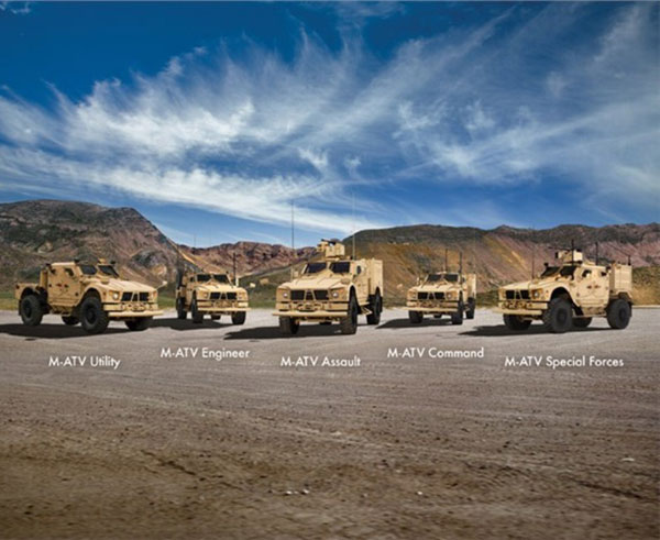 Oshkosh Offers 5 M-ATV Variants to Meet Armed Forces Mission Requirements