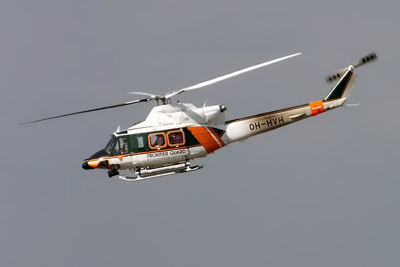 Patria Modernizes Two Border Guard Helicopters