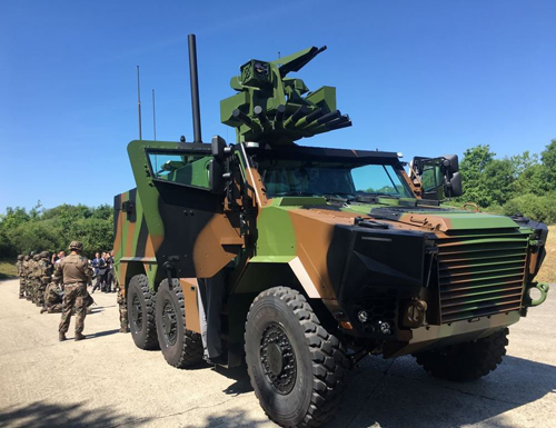 First Parade for French Army’s Future Connected Armored Vehicle