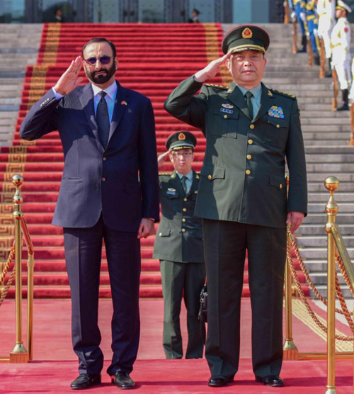 UAE, China Discuss Military Cooperation