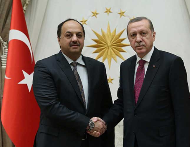 Qatar’s Minister of State for Defense Affairs Visits Turkey