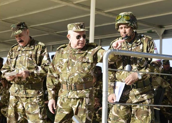 Algerian Chief of Staff Attends Live-Fire Tactical Exercise at 6th Military Region