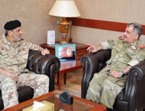 Bahrain National Guard’s Director Receives Kuwait’s Military Attaché