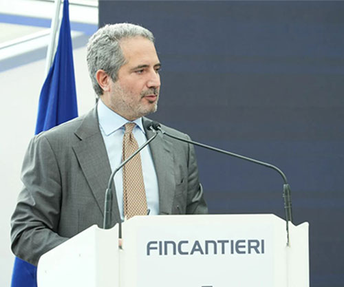 Pierroberto Folgiero Confirmed as Chief Executive Officer of Fincantieri