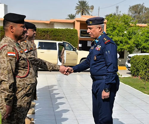 President of Iraq’s National Defense University for Military Studies Visits Command, Military Colleges 