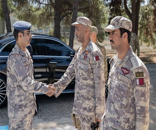 Qatar’s Chief of Staff Visits 18th Infantry Brigade in Turkey