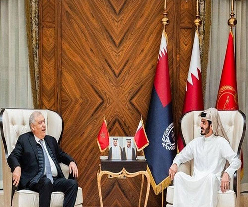 Qatar’s Interior Minister Reviews Ties with Morocco, US Officials