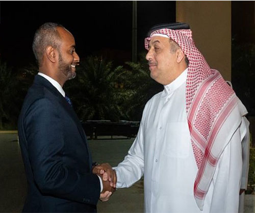 Qatar’s Minister of State for Defense Affairs Receives Somali Minister of Defense