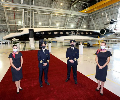 Qatar Airways Unveils Gulfstream G700 over Qatar’s Skies 