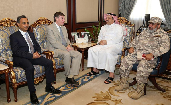 Qatar Receives UK Defense Procurement Minister and Croatian Defense Minister