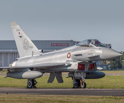 Qatar Receives its First Eurofighter Typhoon