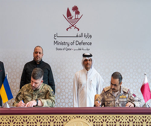 Qatar Signs 10-Year Defence Co-Production Agreement with Ukraine
