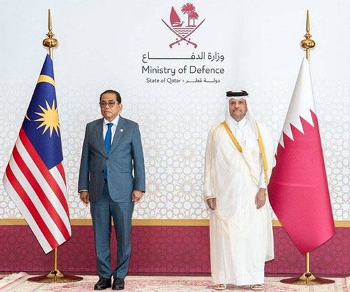 Qatari, Malaysian Defence Ministers Witness Signing of Several Agreements 