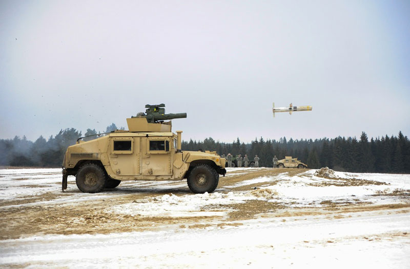 Raytheon Unveils Next-Gen TOW EagleFire Launcher