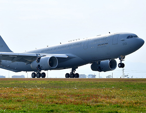 Republic of Korea Air Force Receives First Airbus A330 MRTT