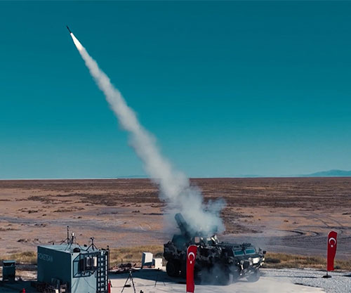 Roketsan Tests its Sungur Air Defense Missile from Mobile Armored Vehicle Roketsan Tests its Sungur Air Defense Missile from Mobile Armored Vehicle
