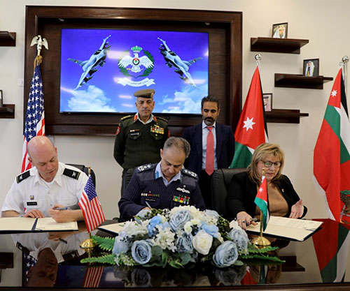 Royal Jordanian Air Force, US Sign F16 Purchase Agreement