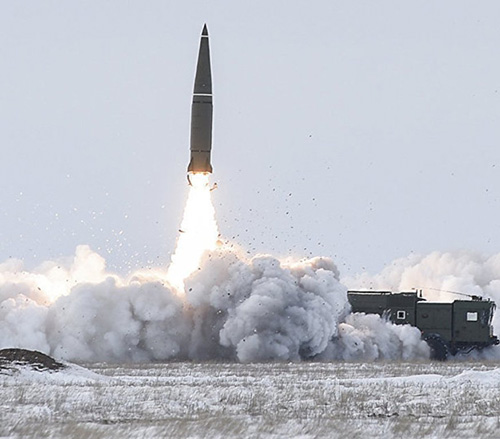 Russia Test Launches Iskander-M Missile 