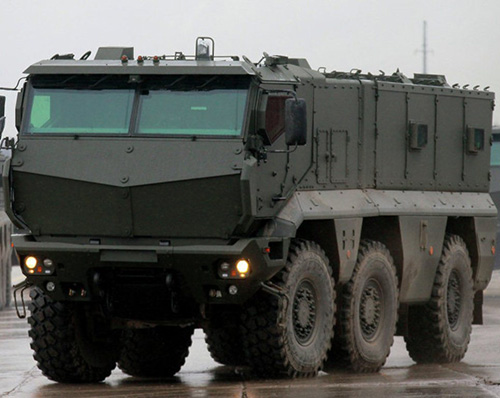 Russia Testing Taifun-Airborne Armored Personnel Carrier 