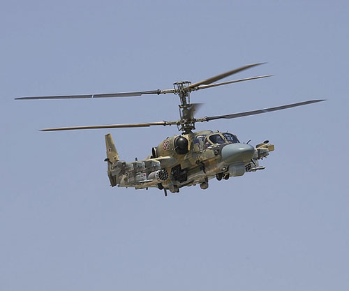 Russian, Syrian Helicopter Pilots Conduct First Joint Exercise in Desert