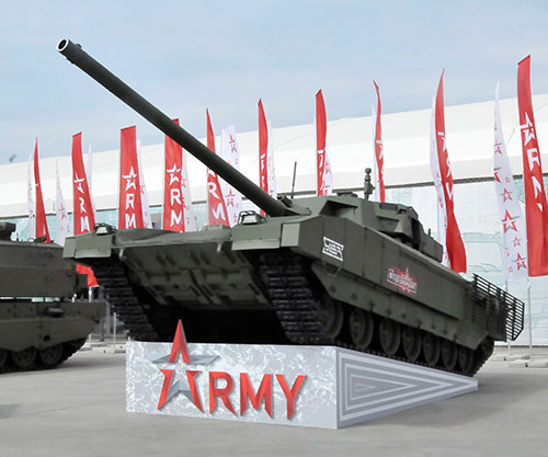 Russian Armata MBT to Debut at IDEX 2021