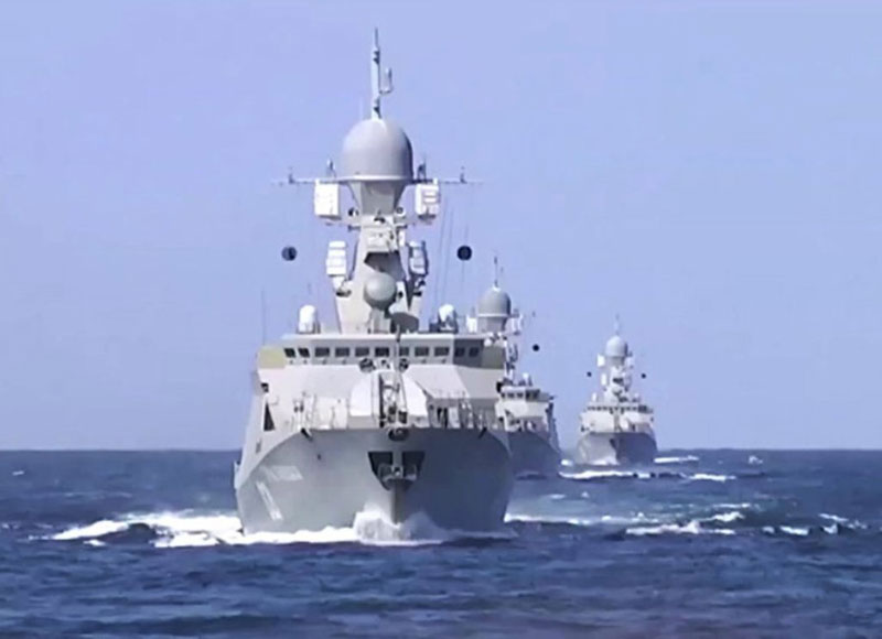 Russian Caspian Sea Flotilla Tests Cutting-Edge Radar