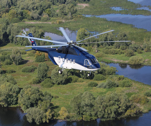 Russian Helicopters Debuts Newest Mi-38 at Dubai Airshow