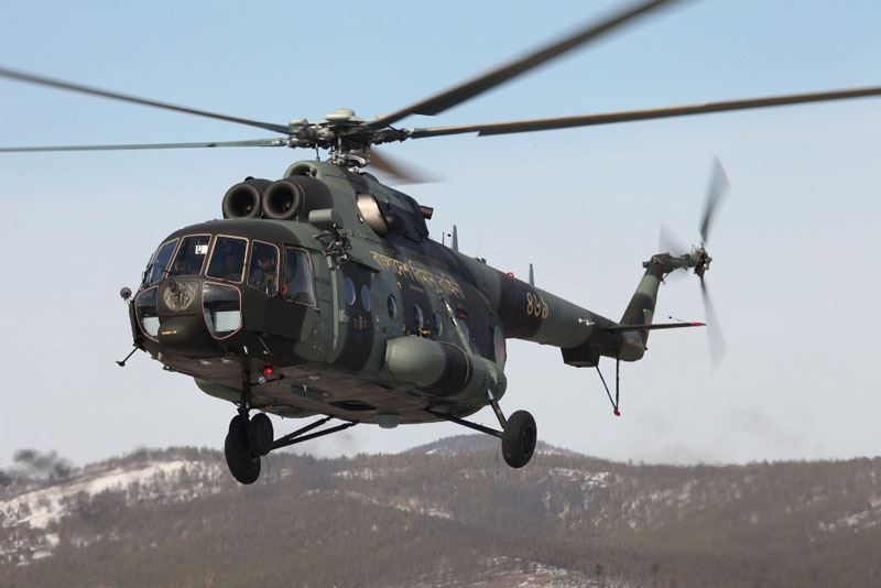 Russian Helicopters Delivers Five Mi-171Sh Helicopters to Bangladesh