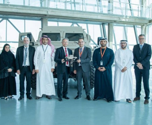 SAMI CEO Tours NIMR’s Armored Vehicles Facility