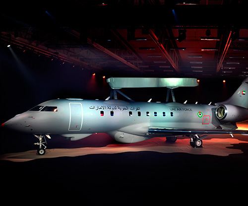 Saab Reveals First GlobalEye AEW&C Aircraft