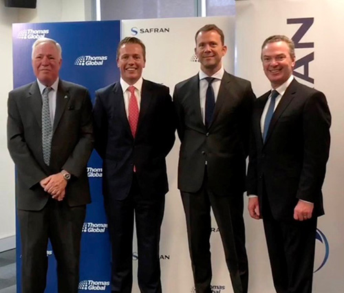 Safran Signs New Partnership Agreements with Australian Companies 