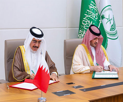 Saudi, Bahraini Interior Ministers Chair Fifth Security Coordination Committee Meeting