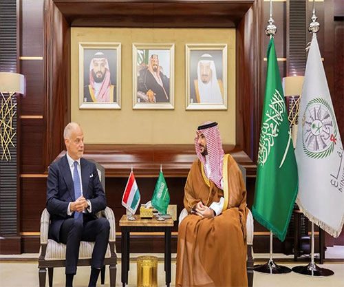 Saudi, Hungarian Defense Ministers Discuss Military Ties