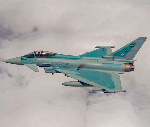 Saudi Arabia Orders 48 Additional Typhoon Fighter Jets
