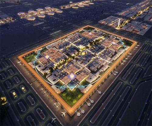 Saudi Crown Prince Launches Masterplan for King Salman International Airport 