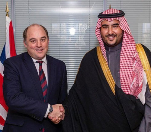 Saudi Deputy Minister of Defense Hails Strategic Partnership with UK