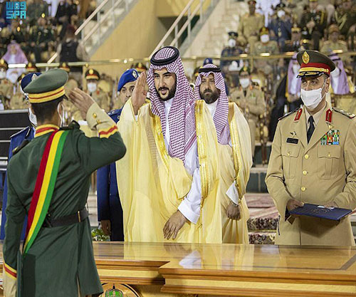 Saudi Deputy Minister of Defense Patronizes Graduation at King Abdulaziz Military College 