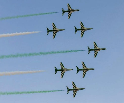 Saudi Falcons Took Part in IADE Exhibition in Tunisia