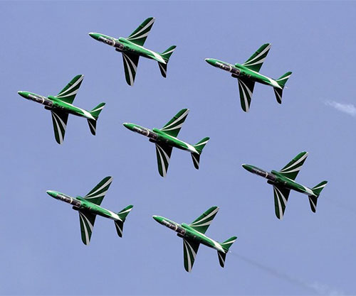 Saudi Hawks, UAE’s Al Fursan Aerobatic Teams to Perform at Bahrain International Airshow 2022