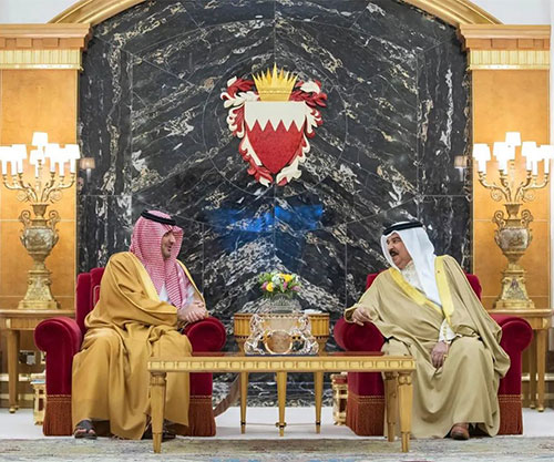 Saudi Minister of Interior Pays Official Visit to Bahrain, Co-Chairs Security Committee Meeting