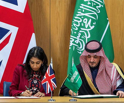 Saudi Ministry of Interior, UK Home Department Sign Various Agreements