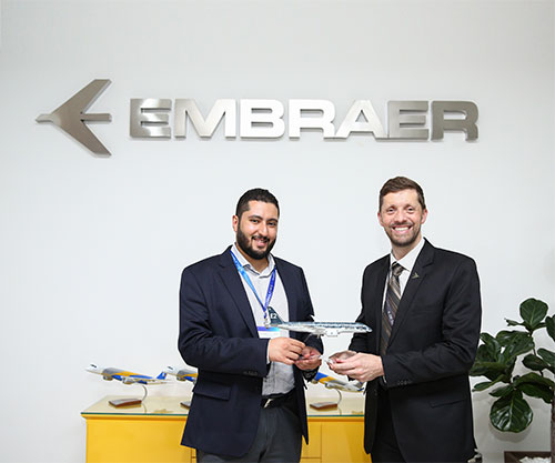 Saudi Startup Delegation, Led by Prince Fahd Bin Mansour Bin Abdulaziz & NEOM Representatives, Visits Embraer