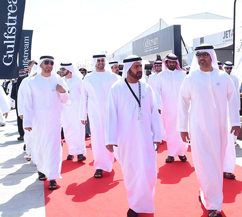 Sheikh Hamed bin Zayed Opens Abu Dhabi Air Expo 2018 