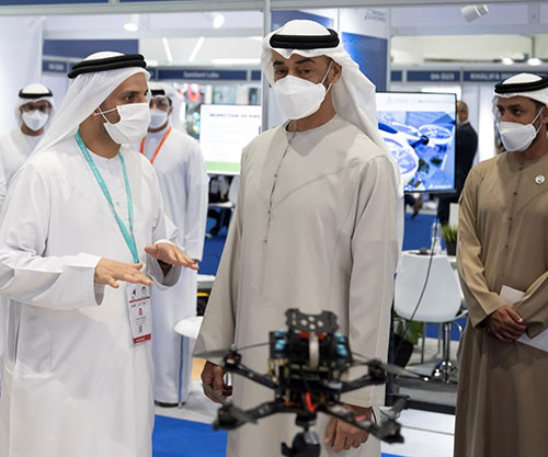 Sheikh Mohamed bin Zayed Tours UMEX & SimTEX 2022 