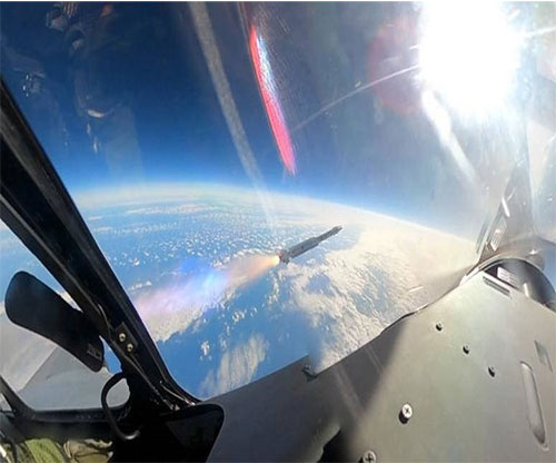 Successful First MICA Firings Against Very High Altitude Balloons