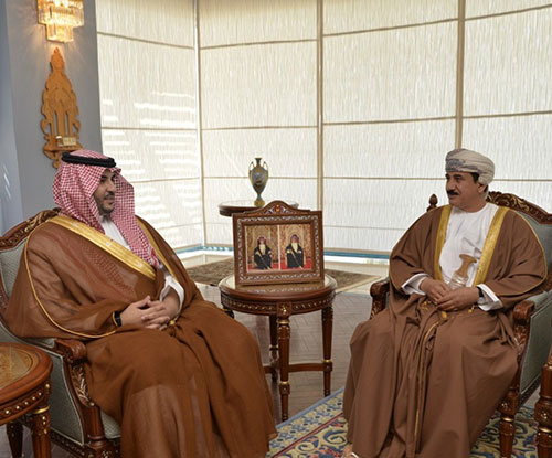 Sultan of Oman Receives Saudi Deputy Defense Minister
