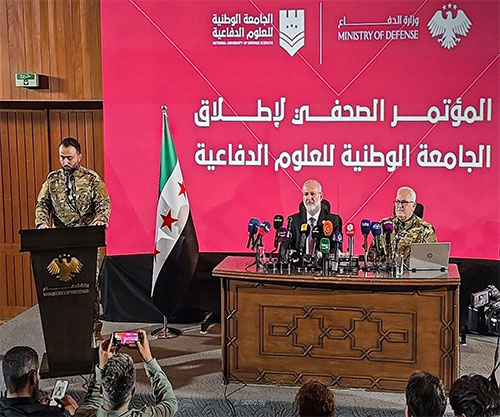 Syria Launches National University for Defense Sciences Syria Launches National University for Defense Sciences