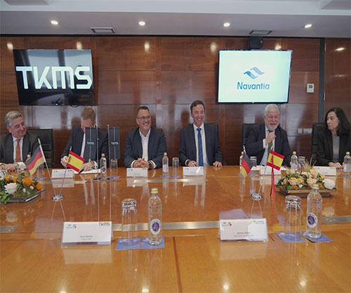 TKMS, Navantia to Explore Strategic Cooperation in Naval Shipbuilding
