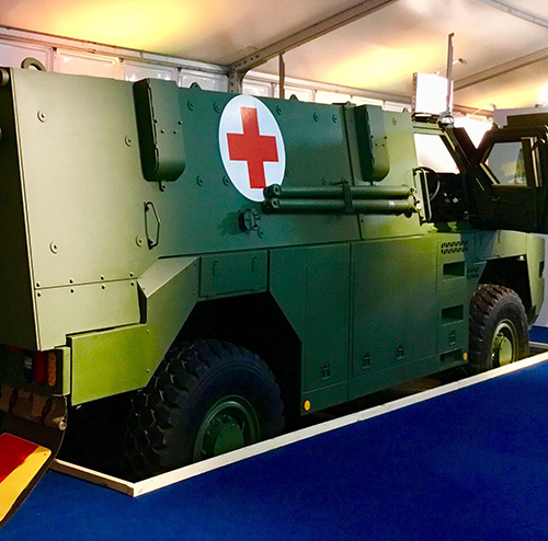 Thales Launches New Bushmaster MR6 Protected Vehicle