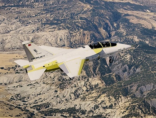 Turkish Air Force’s First Hürjet Trainer Aircraft Completes Maiden Flight Turkish Air Force’s First Hürjet Trainer Aircraft Completes Maiden Flight